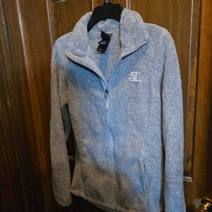 The North Face Women's Light Gray Teddy Jacket